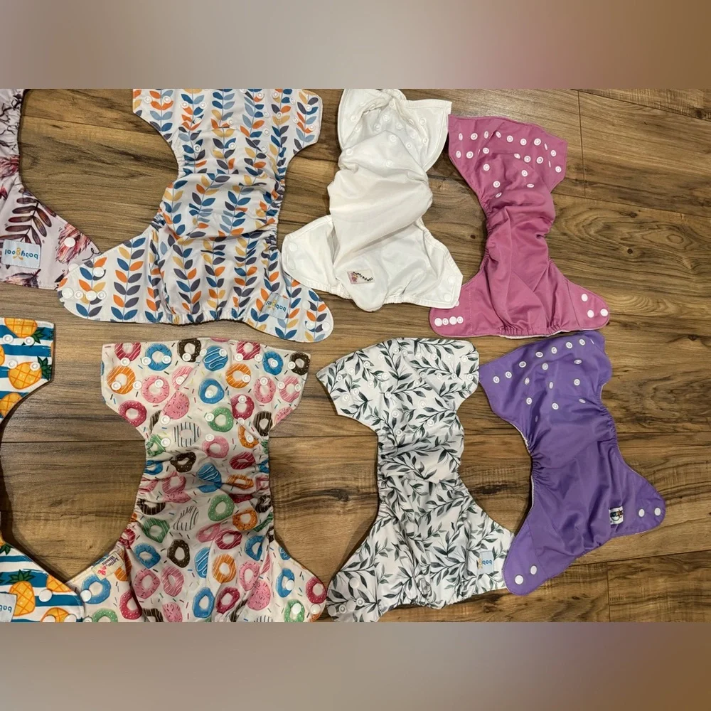 Lot of cloth diapers pocket jumparoo baby goal